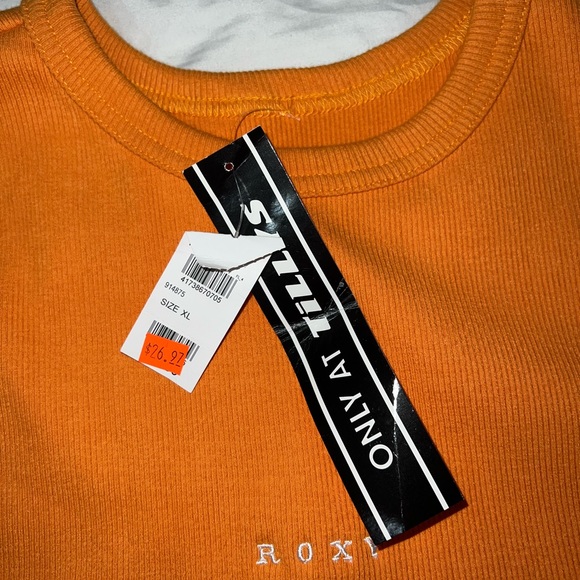 Orange Roxy Tank Top - Picture 2 of 3